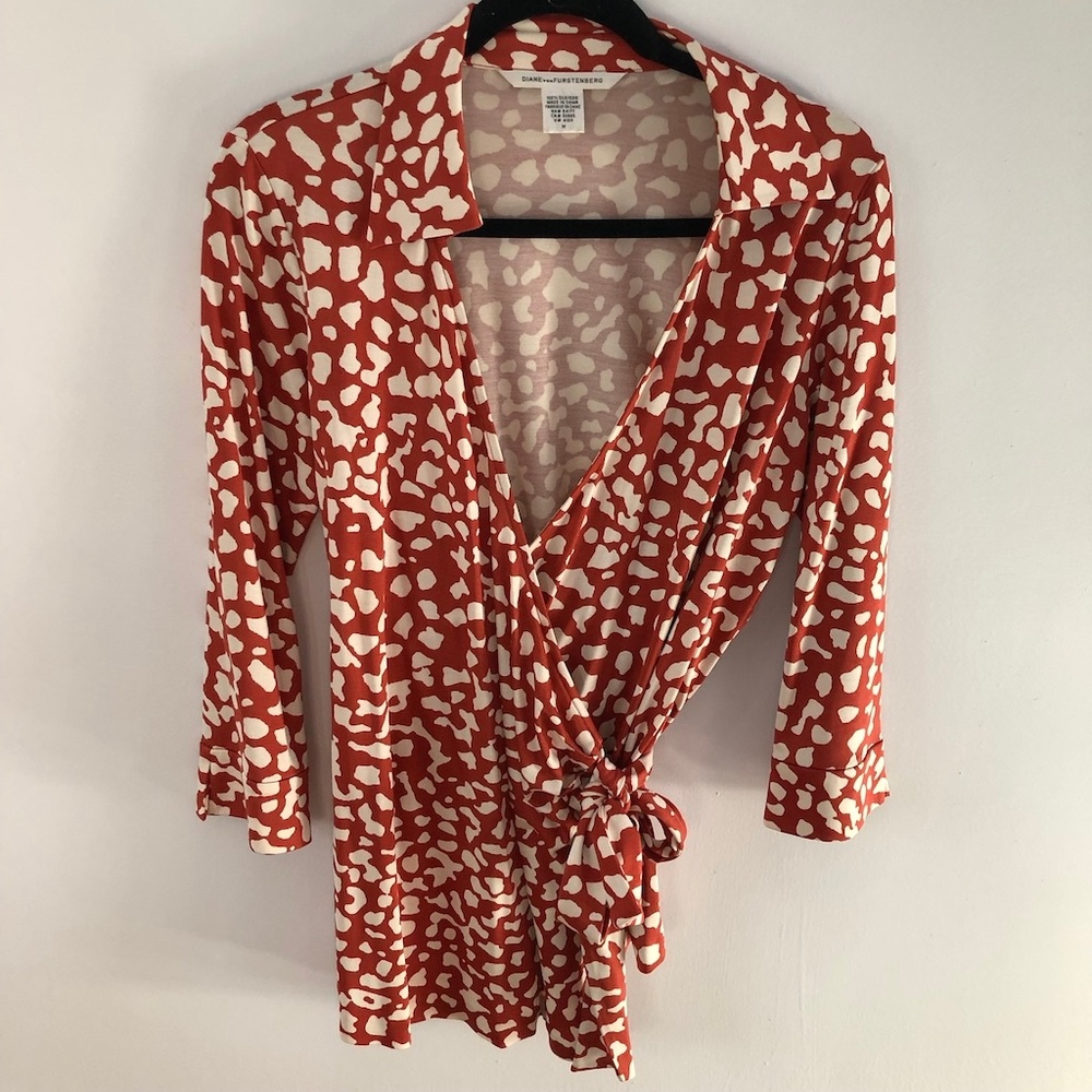 Diane Von Furstenburg Jilletta Matrnity Wrap Top